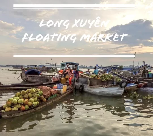 Long Xuyen Floating Market