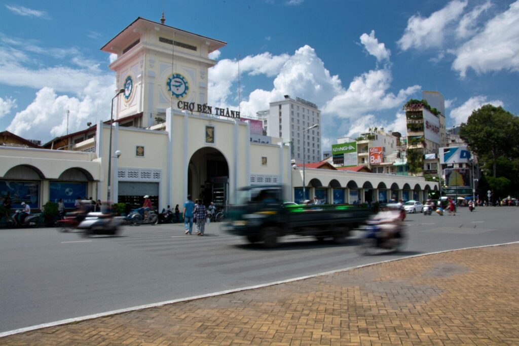 Ben Thanh Market is one of the oldest and most famous in the city