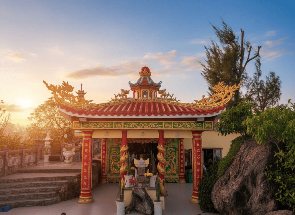 Dinh Cau temple one of cultural experiences in Phu Quoc