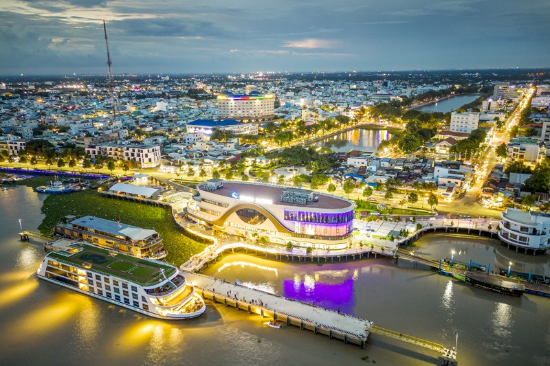 My Tho is often the first stop for Mekong Delta travel