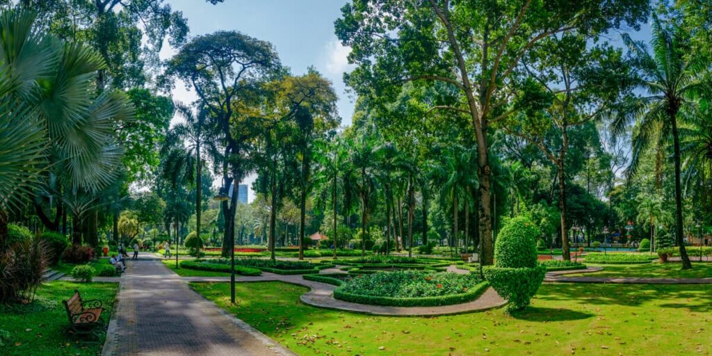 Saigon also has several parks that serve as a relaxing place