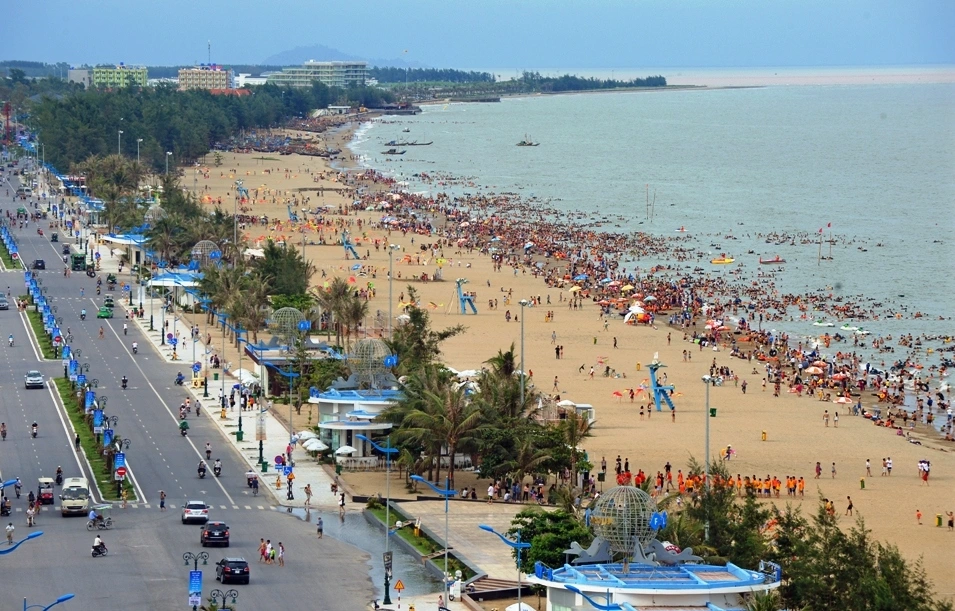 Sam Son Beach is Thanh Hoa’s most famous coastal destination
