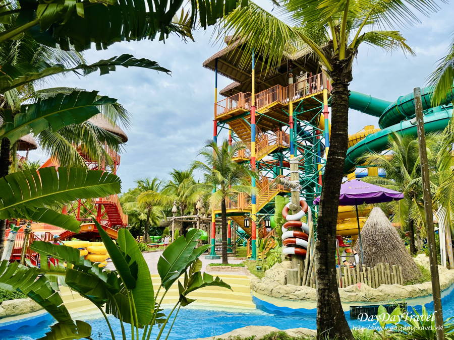 Typhoon World is one of the largest water parks in Southeast Asia