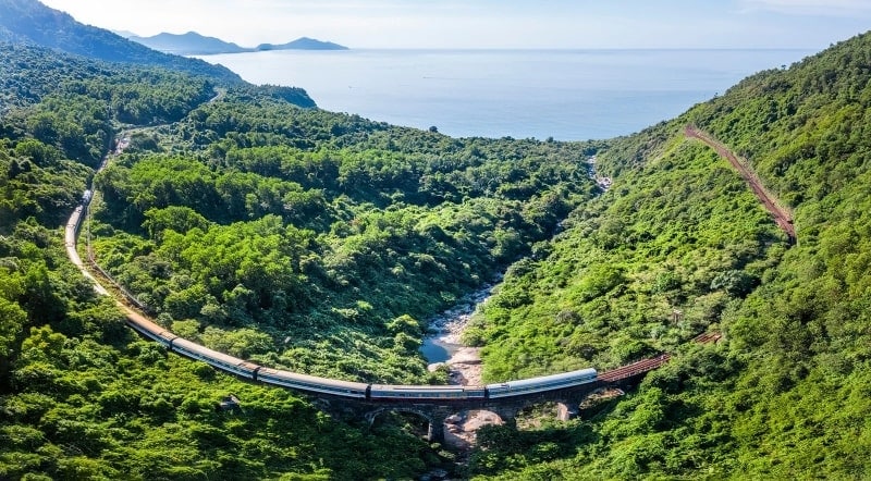 the train from Da Nang to Nha Trang offers a memorable experience.